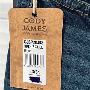 Cody James, size 33 x 34, stackable straight